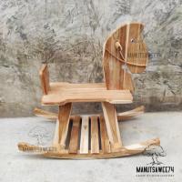 ราคา ม้าโยก ไม้สัก ไม่ทำสี ของดีจากเมืองแพร่ เก้าอี้ม้าโยกไม้สัก 30 75 30 ซม กว้าง ยาว สูง งานยังไม่ทำสีใดๆ (17760741257)