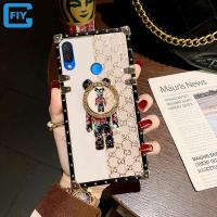 ราคา สำหรับ Huawei Nova 10 SE Nova 10 Nova 9 SE Nova 9 Nova 8 SE Nova 8 Nova 7i Nova 7 SE Nova 7 Nova 5T Nova 4E Nova 3i เคสฝาหลังแฟชั่นสุดหรูเคสลายการ์ตูนหมีรุนแรงพร้อมห่วงใส่เพชร (17539220701)