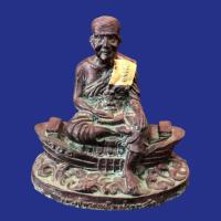 ราคา หลวงปู่ทวดเหยียบทะเลนํ้าจืดเนื้อหินศิลาแลงหน้า5นิ้ว (13429912929)