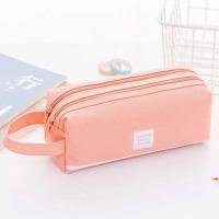 ราคา กระเป๋าดินสอ ผ้าแคนวาส มีหูหิ้ว 2 ซิป กล่องดินสอ กระเป๋าใส่เครื่องเขียน กระเป๋าน่ารัก เกรดพรีเมี่ยม สไตล์เกาหลี (9241808366)