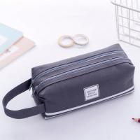 ราคา กระเป๋าดินสอ ผ้าแคนวาส มีหูหิ้ว 2 ซิป กล่องดินสอ กระเป๋าใส่เครื่องเขียน กระเป๋าน่ารัก เกรดพรีเมี่ยม สไตล์เกาหลี (11133726842)