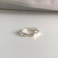 ราคา Winterwinter Jewelry Silver925 เครื่องประดับเงินแท้ แหวนเงินแท้ 925 wave rings (5024662746)