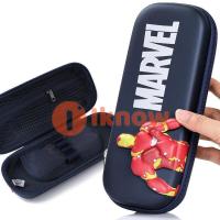 ราคา I Know Marvel Cartoon Creative 3d Stationery Boxกล่องดินสอความจุขนาดใหญ่สำหรับเด็กผู้ชายและนักเรียนCaptain America EVA Pencil Case (20418999429)