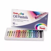 ราคา เพนเทล สีชอล์ค 12 16 25 36 50 สี Pentel Oil Pastels (20396522659)
