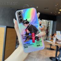 ราคา Hontinga ปลอกเคสสำหรับ Samsung Galaxy S22อัลตร้า5กรัม S22พลัส5กรัม S22 5กรัม SamsungS22 5กรัมกรณีเลเซอร์โทรศัพท์กรณีอะนิเมะ Ace Zoro ยางใสกรณีซิลิโคนอ่อนนุ่มล้างกรณีเต็มปกกันกระแทกปกหลังเคสโทรศัพท์ So