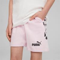 ราคา PUMA KIDS กางเกงขาสั้นเด็ก Essentials PUMA Mates สีชมพู APP 67334862 (19298593876)