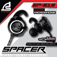 ราคา SIGNO E Sport In Ear Gaming Headphone รุ่น SPACER EP 619 Black หูฟัง เกมส์มิ่ง (140022330)