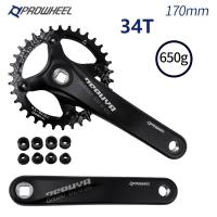 ราคา Prowheel 104BCD MTB จานหน้าสี่เหลี่ยมแบบเจาะใช้งานร่วมกับวงแหวนโซ่เดี่ยวและคู่30T 32T 34T 36T 38T 170 175มม แกนหมุนจักรยานเสือภูเขา (13171598523)