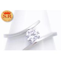 ราคา สุปราณี S R GOLD แหวนเพชรหุ้มทองคำแท้และทองคำขาวแท้งานซาติน (515738029)