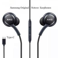 ราคา หูฟัง Type C AKG Note 10 EO IG955 หูฟังแท้ หูฟังแบบเสียบหู In Ear Headphone Jack Type C ใช้ได้กับ Samsung Galaxy note10 note10 S20 A60 A80 A90 Huawei Xiaomi OPPO VIVO Meizu smartphone รับประกัน 1 ปี (