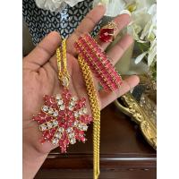 ราคา พร้อมส่ง ชุดเซทพลอยแดงทับทิมกำไล แหวนพลอยแดงสวย เข้าชุด (21073787866)