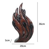 ราคา Carved wood ไม้สักแกะสลัก งานแกะสลัก ไม้สักแท้ งานฝีมือ มีฐานสำหรับตั้งโชว์ ทำสีน้ำตาล3แบบให้เลือก (4953198515)