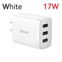 ราคา Baseus แท่นชาร์จ PD 30W USB Type C 3 Port Quick Charge พร้อมพอร์ต USB C 30W พอร์ต USB 3A สำหรับ 1312MaxPro Galaxy Pixel และอื่นๆ83006 (20245157904)
