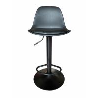 ราคา Aomshop PULITO เก้าอี้สตูลบาร์ทรงสูง ปรับระดับความสูงได้ มีพนักพิงหลัง รุ่น XK001 ขนาด 40 40 95 ซม สีดำ (17730052865)