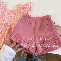 ราคา ส่งของ พร้อมส่ง ขายดี ชุดเสื้อแขนสั้น กางเกงขาสั้น สองชิ้น แฟชั่นฤดูร้อน สไตล์เกาหลี ญี่ปุ่น สําหรับเด็กผู้หญิง 2023 (19693119831)