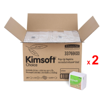 ราคา KIMSOFT กระดาษเช็ดปาก คิมซอฟท์ ชอยส์ ป๊อบ อัป แน๊บกิน รหัสสินค้า 33769 สินค้าคิมเบอร์ลี่ย์ คล๊าค ชุดละ 2 กล่อง กล่องละ 60 ห่อ ห่อละ 200 แผ่น (21142319587)