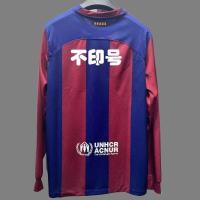 ราคา 23 24 Barcelona home away football jersey long sleeve Barcelona home away jersey (20763386612)