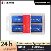 ราคา DDR3เมโมเรีย8GB 16GB 2X4GB 2X8GB ชุดแรม1866MHz 1600MHz 1333MHz เดสก์ท็อปแรม240พิน1 5V DIMM โมดูลหน่วยความจำคอมพิวเตอร์ไฮเปอร์ฟิวรี่ (19541629296)