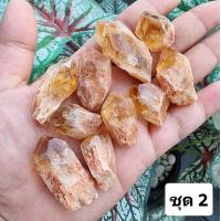 ราคา ซิทรินดิบบราซิล Citrine สีสวย จัดชุดละ 80 83 กรัม (18468564489)