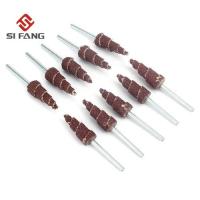 ราคา SI FANG หัวขัดกระดาษทรายทรงกรวย10X3mm ชิ้นดอกสว่านสำหรับขัดกระดาษทรายขนาดเล็ก80 120 240 320 30ชิ้น (14585220189)