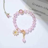 ราคา จัดส่งที่รวดเร็ว สร้อยข้อมือสร้อยข้อมือคริสตัลสไตล์ระเบิดมูลค่าสูงดอกทานตะวันแฟนนักเรียนสร้อยข้อมือดอกเดซี่น้อย (18864566827)