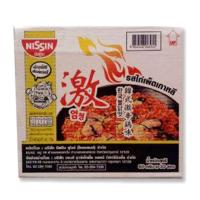 ราคา นิสชิน บะหมี่กึ่งสำเร็จรูป รสไก่เผ็ดเกาหลี 60 กรัม x 30 ซอง รหัส 840273 (18754208160)