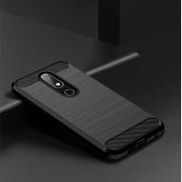 ราคา Nokia 6 1 Plus Case Nokia 6 1 Plus Armor เคสหลังซิลิโคนนิ่ม TPU คาร์บอนไฟเบอร์เคสโทรศัพท์ Nokia6 1 Plus (14230931644)