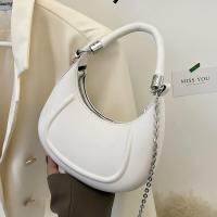 ราคา พร้อมส่ง กระเป๋าสะพายไหล่ หนัง PU มีซิป ทรงขนมจีบ สไตล์เกาหลี สําหรับผู้หญิง QS9183 (18380813371)