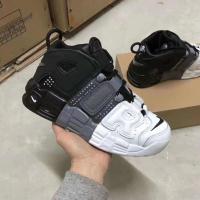 ราคา Air More Uptempo OG Kwon Chi long nda AIR cushion black and white (15112775264)