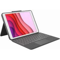 ราคา Logitech Combo Touch for iPad 7th 8th and 9th generation keyboard case with trackpad wireless keyboard and Smart Connector technology Graphite (13880965634)