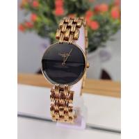 ราคา Christian Dior Swiss made รหัส 47 154 2 ตัวเรือนทอง หน้าปัดดำ กระจกSapphire (21307377078)