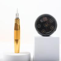 ราคา Tattoo machine kit complete Rotary Tattoo Pen Machine With Power Supply Permanent Makeup Cartridge Needle Tattoo Body Art (19815887719)
