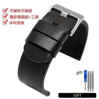 ราคา เหมาะสำหรับดีเซล DIESEL Dz4318 7395 7257 4427 Series Mens Retro Leather Watch Strap Accessories (19646518401)