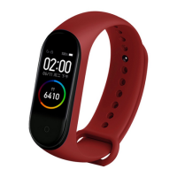 ราคา LuckyWd นาฬิกาวัดชีพจร สีแดง ความดัน นาฬิกาวัดหัวใจ M4 Smart Watch Band วัดชีพจร ระดับออกซิเจนในเลือดนับก้าว นาฬิกา watch นาฬิกา วัด ชีพจร Smartband M4 Fitness Tracker นาฬิกาผู้ใหญ่ นาฬิกาข้อ นาฬิกาเด