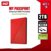 ราคา wd my passport external hard disk ของแท้ 1tb 2tb ฮาร์ดดิสก์พกพา hdd external USB3 0 2 5 เอทานอล ฮาร์ดิส รับประกัน 3 ปี (21159507244)