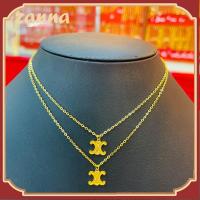 ราคา สร้อยอิตาลี ทองคำแท้ 18K สร้อยคอโคลเวอร์ สินคเก็บเงินปลายทางได้ (21281881223)