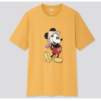 ราคา 2023 USED Disney Yellow Mickey Mouse T Shirt เสื้อยืดสีเหลือง ลายการ์ตูน ดิสนีย์ แขนสั้น คอกลม แท้ มือสอง s 5xl (21008378198)