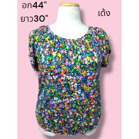 ราคา เสื้อมือ2 เสื้อสาวอวบ เสื้อสาวอวบอก42 60 เสื้อสาวพลัส ลายเสือ ไซส์ระบุไซส์ตามรูป (20149048566)
