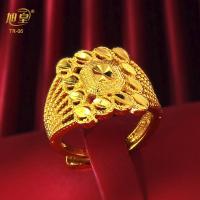 ราคา แหวนทองเวียดนาม แหวนทองเปิดนำโชคหญิง แหวนหญิงชุบทองทองเหลืองบริสุทธิ์ (19646941116)