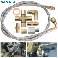 ราคา จ่ายน้ำมันเทอร์โบ SJNKLJ ชุดสายน้ำมันใช้ได้ทั่วไปน้ำมันสายประกอบท่อสายกรองชุดสาย1 8 NPT สำหรับ T4 T3จ่ายน้ำมันเทอร์โบชุดสายจ่ายน้ำมันชุดสายสำหรับ T4น้ำมันใช้ได้ทั่วไปสายประกอบท่อชุดสาย (20530365438)