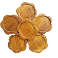 ราคา จานรองแก้วไม้สักทอง (11289963091)