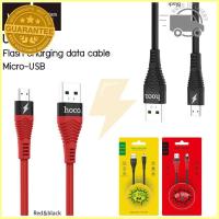 ราคา สายชาร์จแท้ Samsung OPPO VIVO แท้100 Hoco U38 สายชาร์จ Micro USB Quick Charge 3 0 4 0 ชาร์จไว สายสีดำ ถ่ายโอนข้อมูลได้ Free Shipping (1716814374)