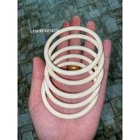 ราคา กำไลงาช้าง ทรงโดนัท ขนาด 5มิล รับประกันงาช้างแท้ (21128613826)