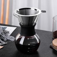 ราคา แก้วชงกาแฟ พร้อมที่กรอง ขนาด 200 400ML เหยือกดริปกาแฟ เครื่องดริฟกาแฟ ที่ชงกาแฟดริป กาชงกาแฟ กาดริปกาแฟ ที่ดริปกาแฟ ผลิตจากแก้ว Coffee Maker Pot With Steel Filter (16353039773)