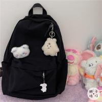 ราคา คิส Muji กระเป๋าเป้สะพายหลังความจุขนาดใหญ่กระเป๋าเป้สะพายหลังสุดชิคแบบสั้นสำหรับผู้หญิงนักเรียนนักศึกษากระเป๋าสะพายหลังเด็กผู้หญิง Hot selling (15036770466)