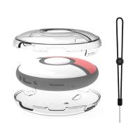 ราคา Redcolourful เคสสำหรับ Pokemon GO Pikachu ป้องกันซิลิโคนผิวนุ่มเคสมีสายคล้องมือปลอกกระเป๋าใส่กล่องอาหารเดินทางใช้ได้กับ Pokémon GO Plus เครื่องเล่นเกม (19831201588)