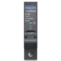 ราคา PHILIPS เซอร์กิตเบรกเกอร์ LeafStyle MCB 1 P 16A 6kA (19396813917)