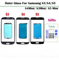 ราคา I9300ดิจิไทเซอร์สำหรับ SAMSUNG S3 S4 S5เลนส์กระจกหน้าจอสัมผัสขนาดเล็กด้านนอกสำหรับ SAMSUNG S5หน้าจอด้านหน้า I9500เลนส์ กาว (20045054343)