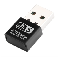 ราคา 2 4GHz 5GHz USB WiFi Adapter 600Mbps 1200MbpsเสาอากาศWiFi Dual Band 802 11b N G Ac Mini Wirelessการ์ดเครือข่ายคอมพิวเตอร์ตัวรับสัญญาณ (10400005636)