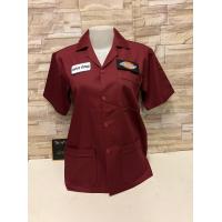 ราคา เสื้อทรงช่างเสื้อช็อปช่างมี5สี เนื้อผ้าคอม เสื้อช็อปใส่ทำงานสำเร็จรูป สามกระเป๋าพร้อมส่ง (16926155194)